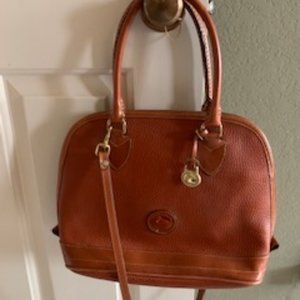 Dooney & Burke tan satchel